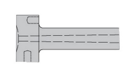 Ø12 x 46 x 3.5mm