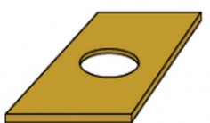 596 x 796 x 8.5 x Ø90mm