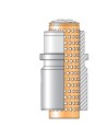 Bague complète N066 cage billes N411