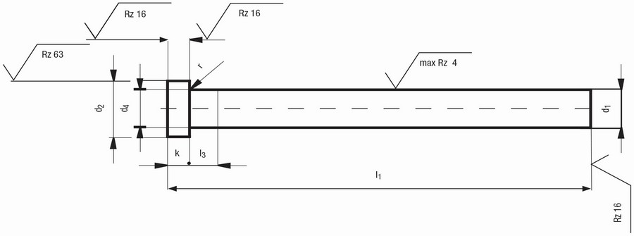 Ejecteur cylindrique cuivre