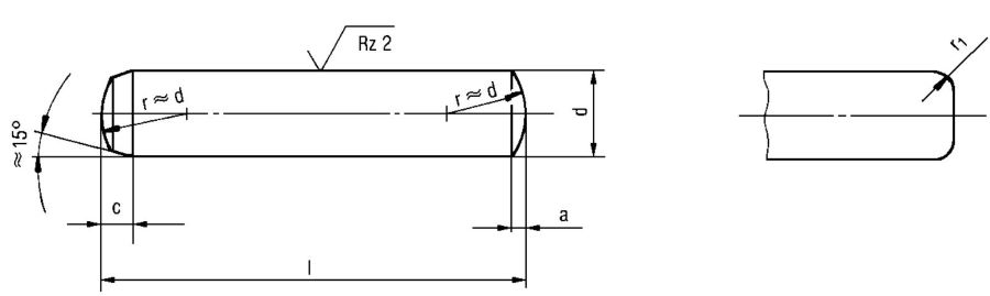 Goupille cylindrique m5